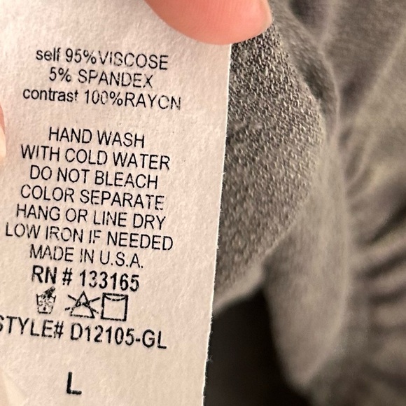 Boho olive green acid wash ruffle trim bell wide sleeve Altar'd state top - Picture 7 of 7